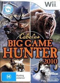 Cabela's Big Game Hunter 2010 PAL Xbox 360 box art